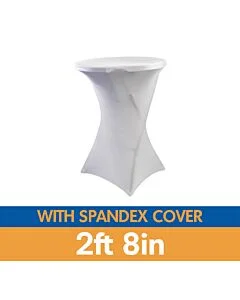 2ft 8in round banqueting table