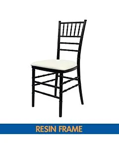 Black Resin Chiavari