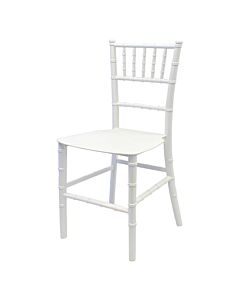 Children's Resin Chiavari Chair - White