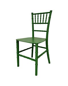 Children's Resin Chiavari Chair - Green