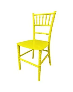 Children's Resin Chiavari Chair - Yellow