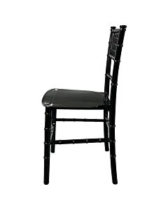 Children's Resin Chiavari Chair - Black