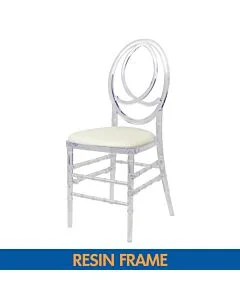 Resin Phoenix Banqueting Chair - Ice Frame