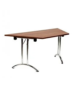 Forum Trapezoid Folding Meeting Table Arched-Leg