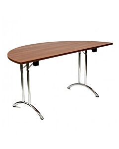 Forum Semi Circle Folding Meeting Table Arched-Leg