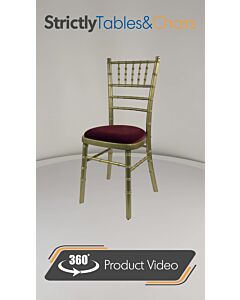 Bright Gold Chiavari Chair