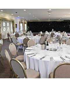 Profile view of Spoon Aluminium Stacking Chair