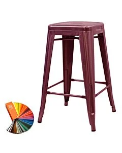Bespoke RAL Colour Tolix Style 65cm Breakfast Bar Stool