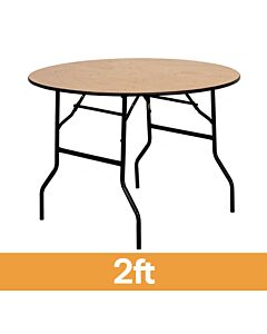 2ft round banqueting table