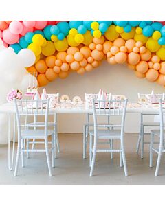 Children's Resin Chiavari Chair - White