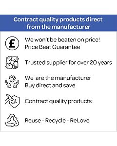 Club Canteen Conference Chair - Black Frame