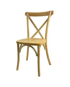 Crossback Stacking Chair - Light Oak