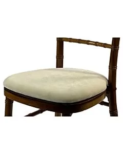 Bespoke Fabric Cutaway Seat Pad with Velcro