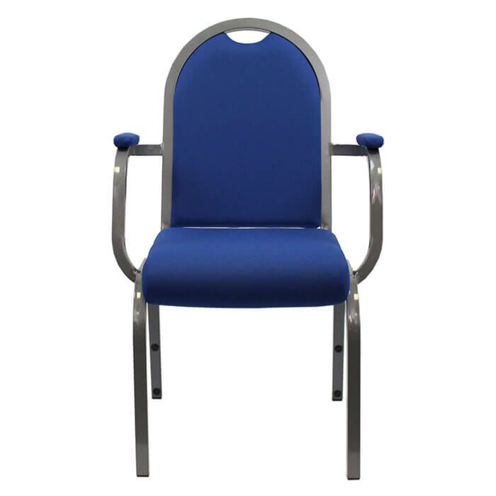 Front view of Church 100 Steel Stacking Chair