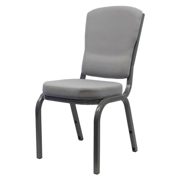 Profile view of Ultima Aluminium Stacking Chair