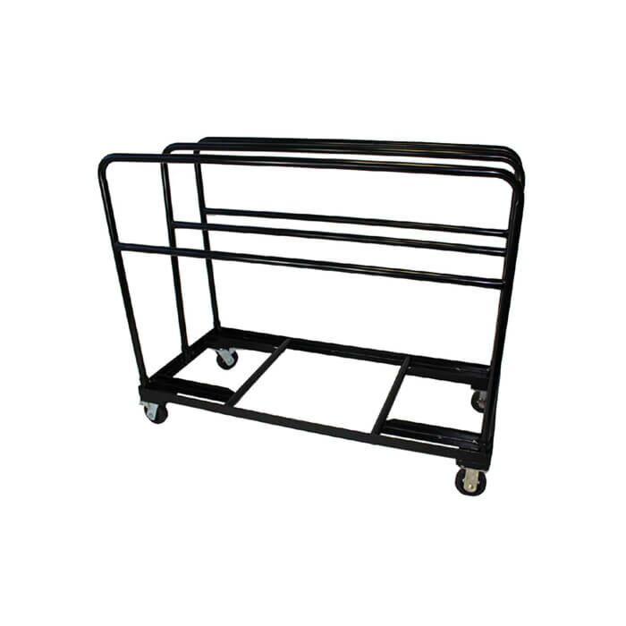 Narrow Table Trolley - Round (New UK Strengthened)