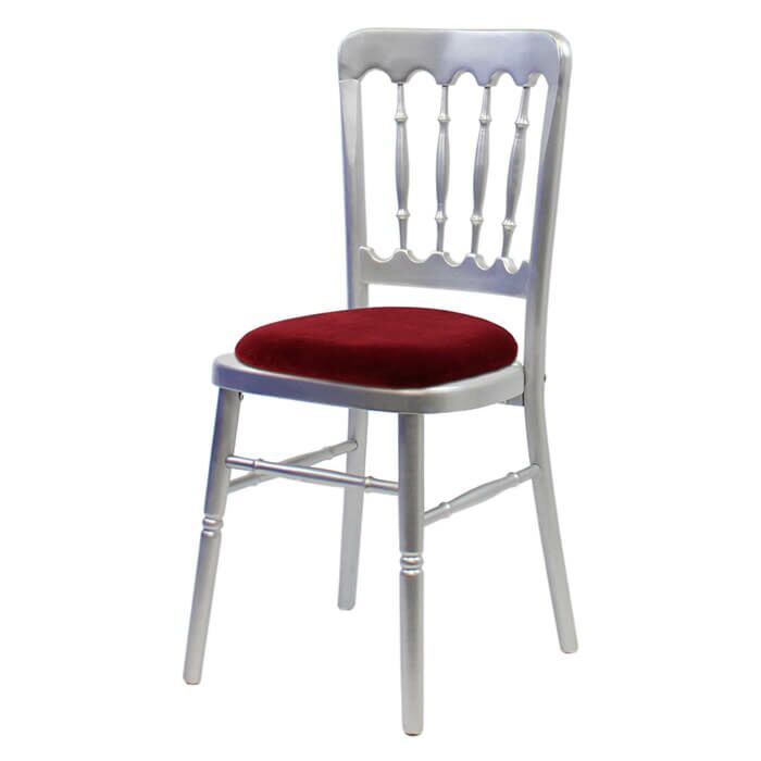 Cheltenham Banqueting Chair - Silver