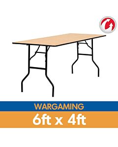 6ft x 4ft Gaming Table for Wargaming RPGs and Tabletop Games