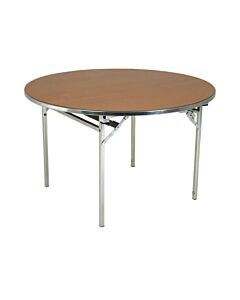 Lightweight Aluminium Folding Table - Round