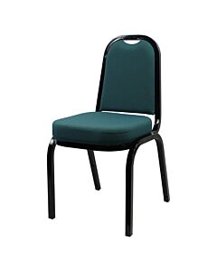 Profile view of Taurus Steel Stacking Chair