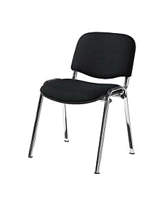 Club Iso Conference Chair - Chrome Frame