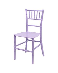 Children's Resin Chiavari Chair - Lilac