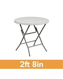 2ft 8in round banqueting table