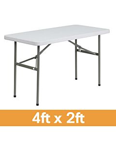 4ft 2ft rectangle banqueting table