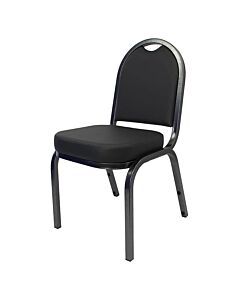 Profile view of Eurosteel Steel Stacking Chair