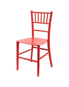 Children's Resin Chiavari Chair - Red