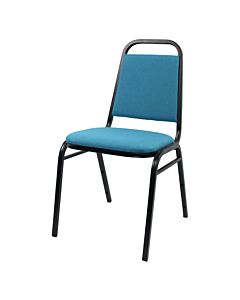 Profile view of Neptune Steel Stacking Chair