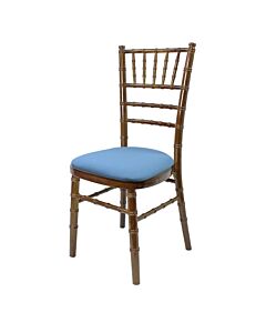 Oak UK Chiavari Chair with Pink Seat Pad