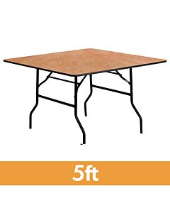 5ft square banqueting table