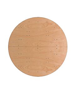 Round Wooden Banqueting Table - 7ft (214cm)