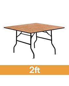 2ft square banqueting table