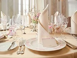 Trestle Table at banquet hall